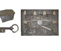 museums for locksmiths: eagle lock company trunk